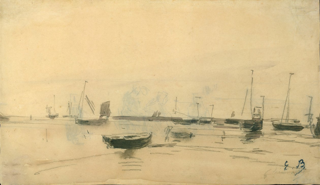 Scène marine - Eugene Louis Boudin