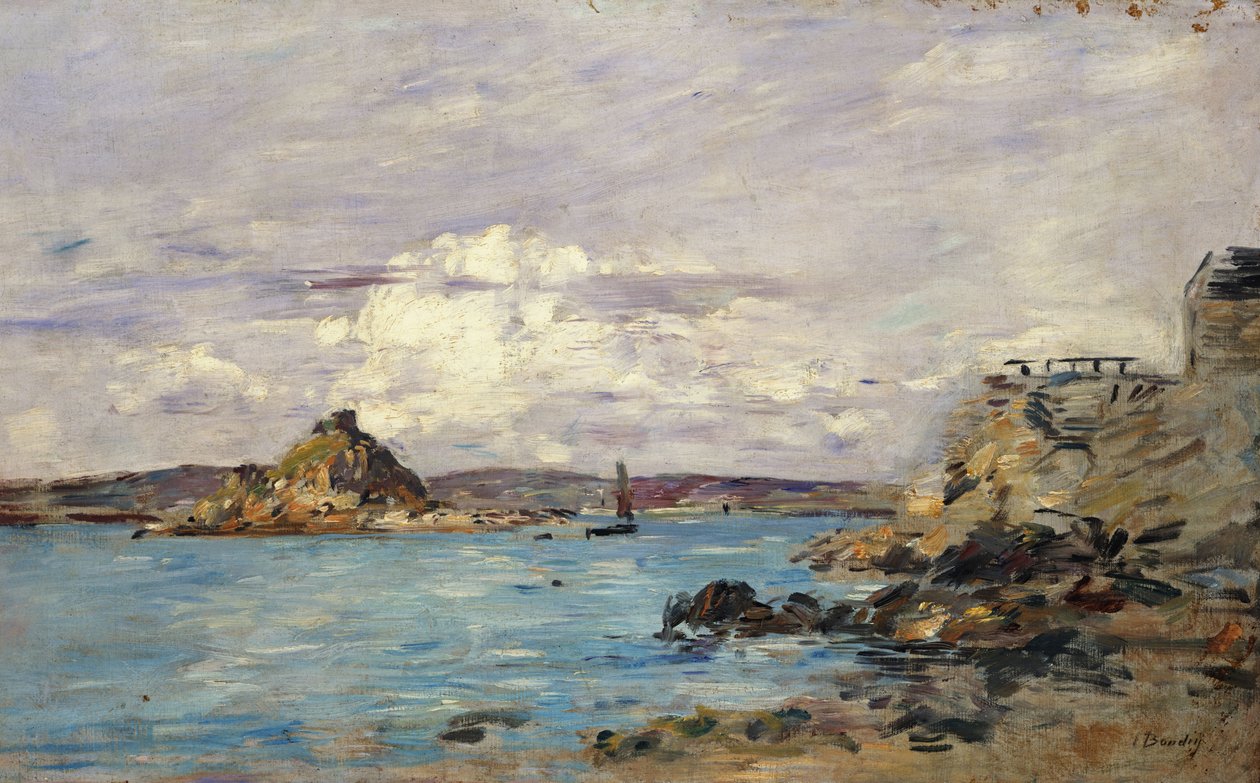 Étude pour "La baie de Douarnenez", vers 1895-97 - Eugene Louis Boudin