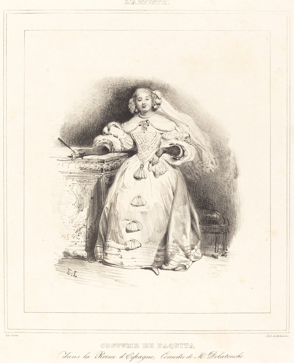 Costume de Paquita dans la Reine d