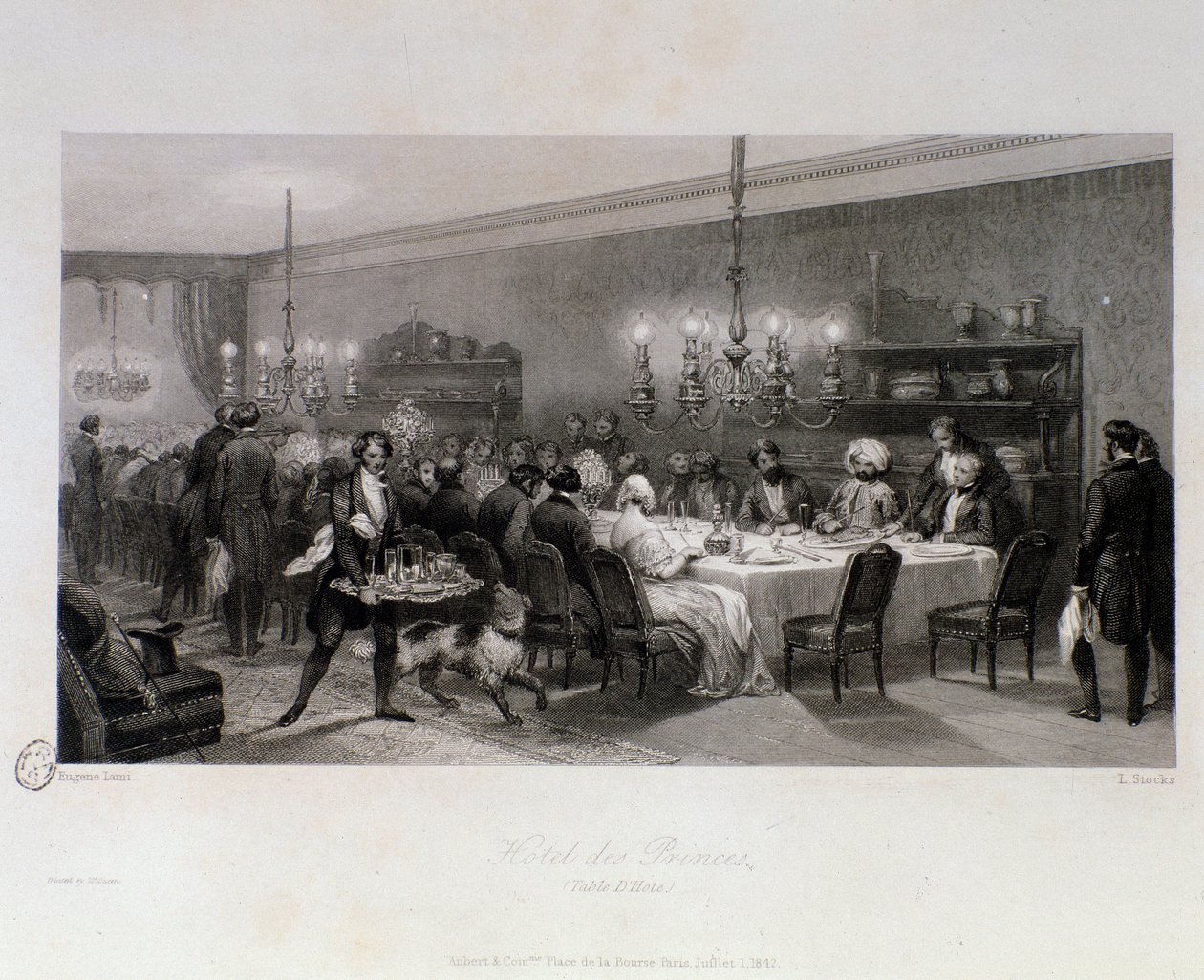 Dîner à la table d