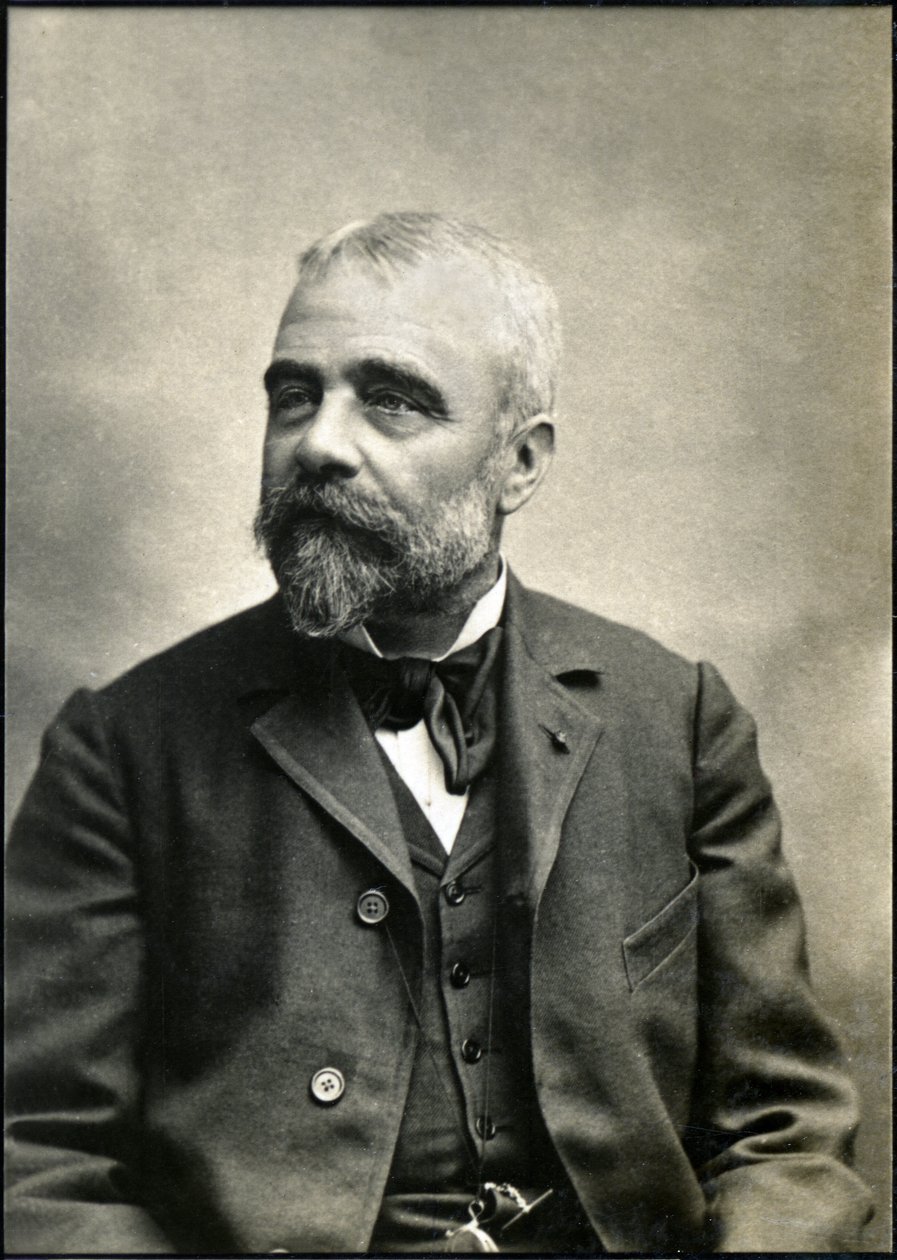 Ernest Lavisse (photo N/B, fin du 19ème siècle) - Eugene Pirou