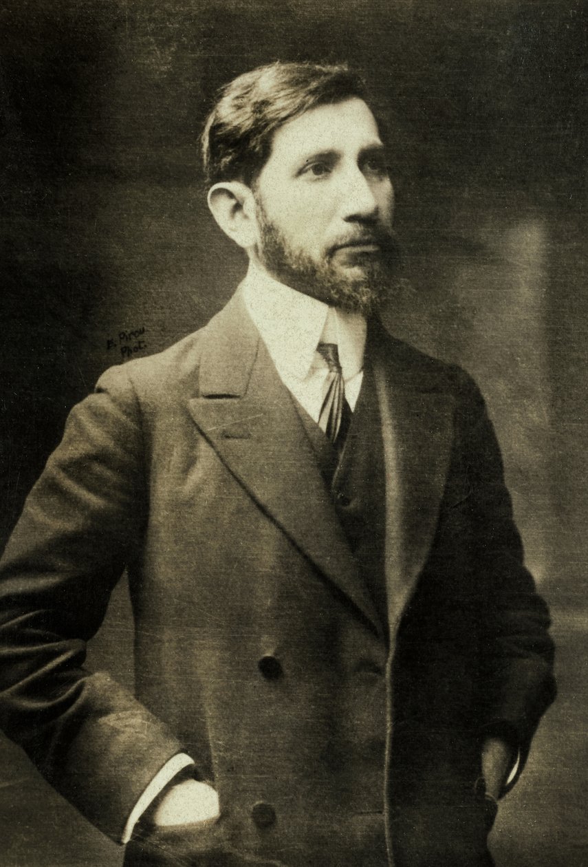 Portrait de Charles Maurras (photo) - Eugene Pirou