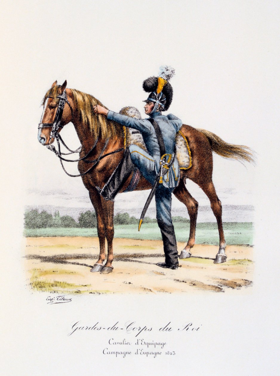 Gardes-du-Corps du Roi, Cavalier d