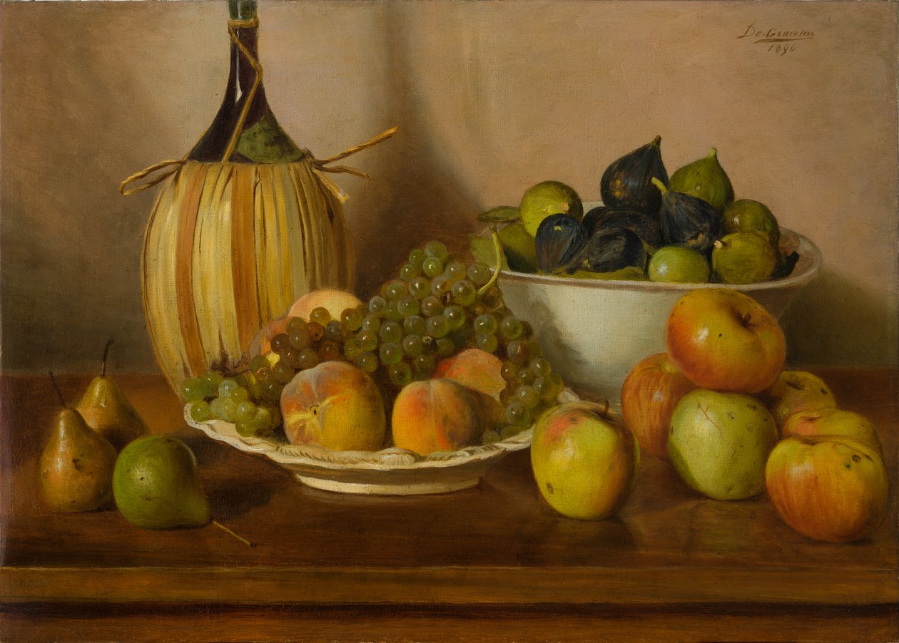 Nature morte avec fruits - Eugenio De Giacomi