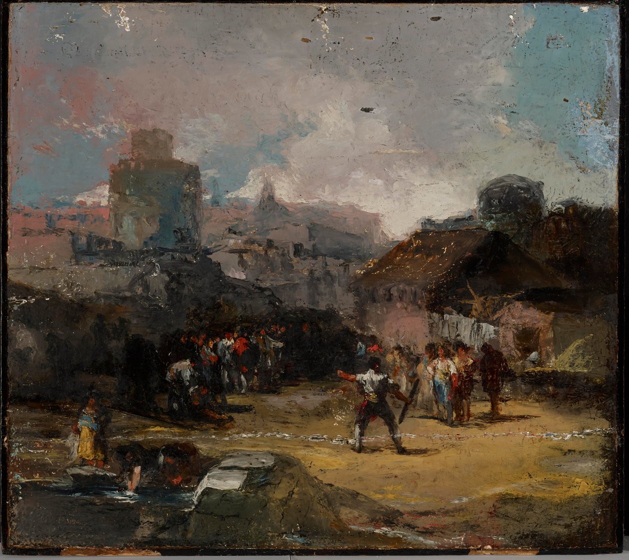 Le jeu des barres - Eugenio Lucas Velázquez