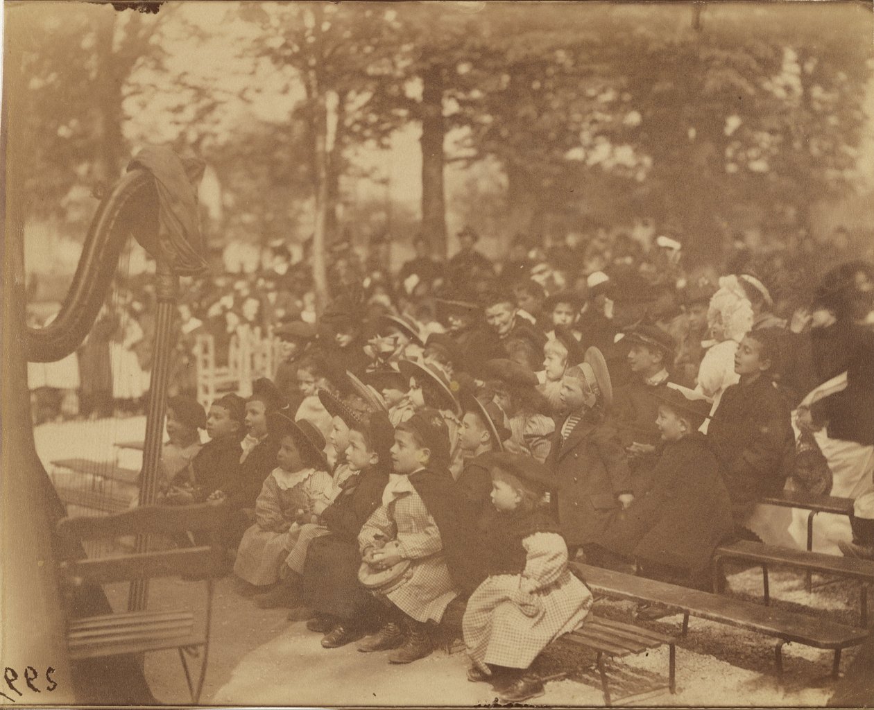 Guignol, Jardin du Luxembourg - Eugène Atget