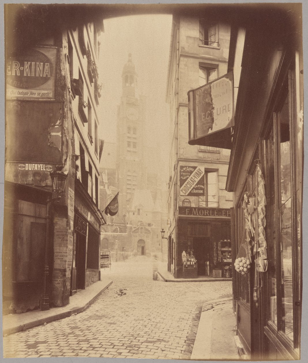 Saint-Étienne-du-Mont, rue de la Montagne Sainte-Geneviève - Eugène Atget