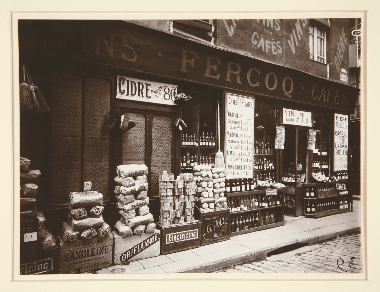 Devanture de magasin - Eugène Atget