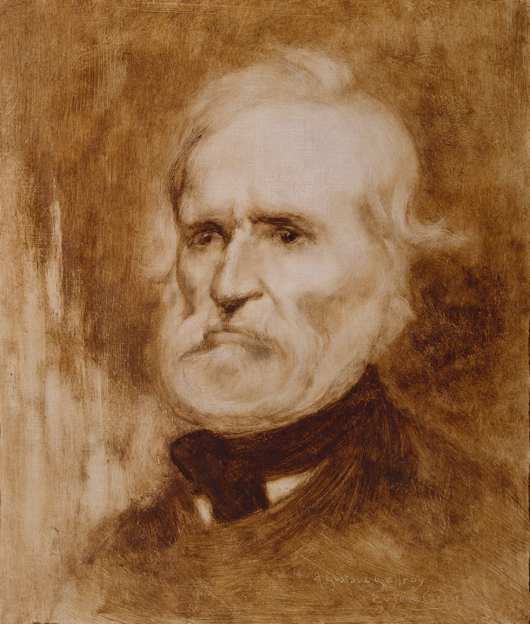 Portrait de Louis-Auguste Blanqui 1805-1881, vers 1880 - Eugène Carrière