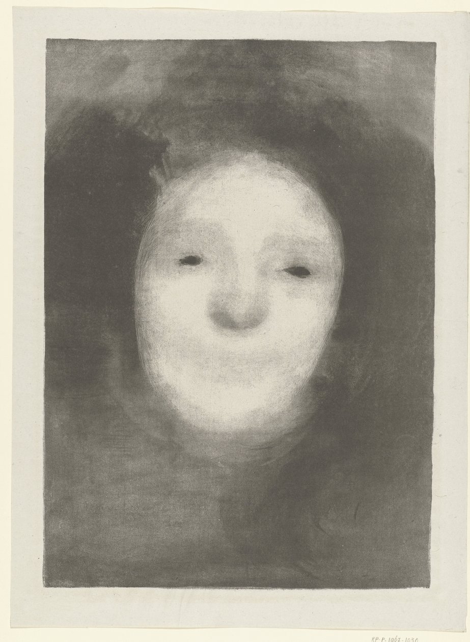 Étude de tête de femme riante (Elise riant, L