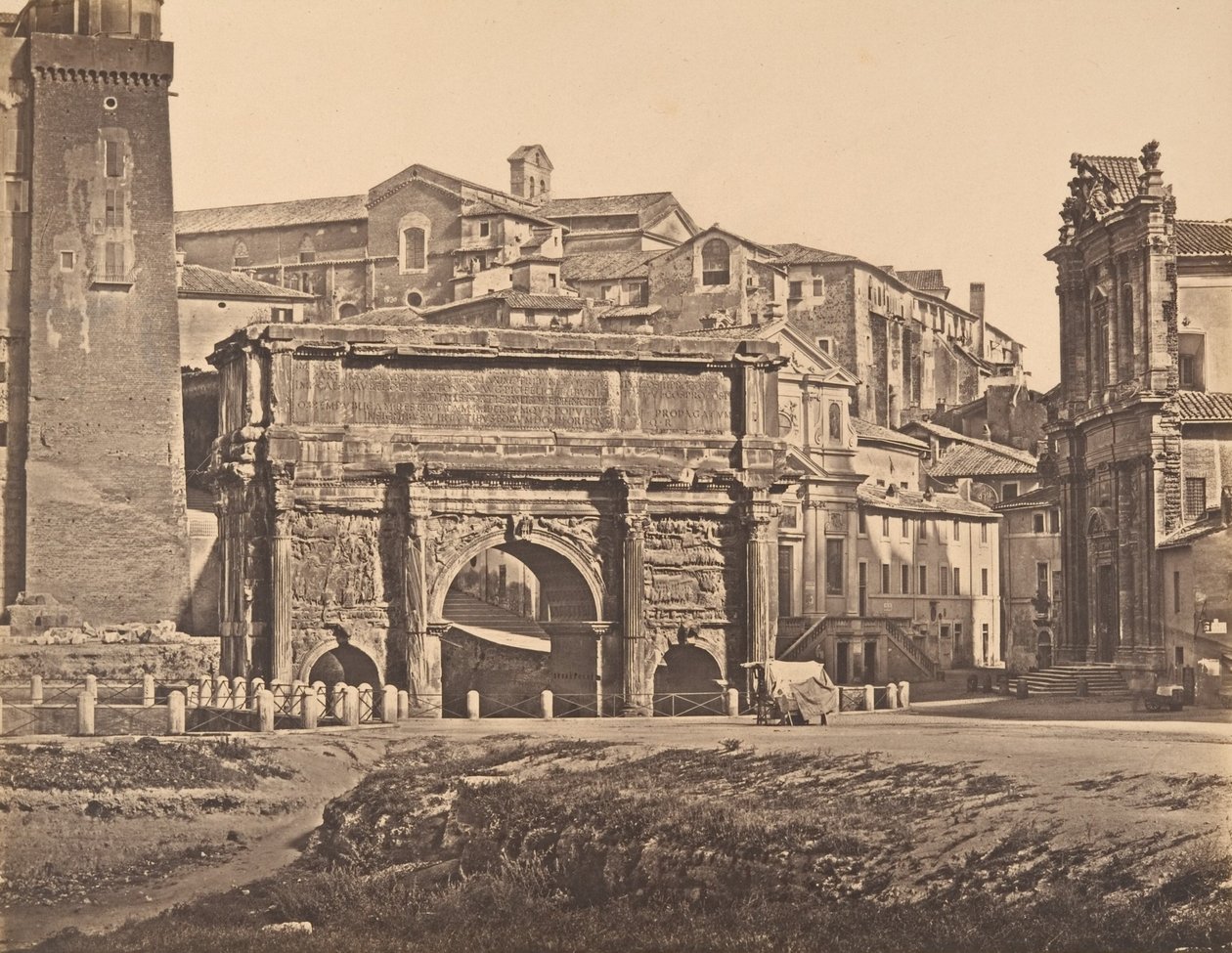 Arco di Settimio Severo, 1848-52 - Eugène Constant