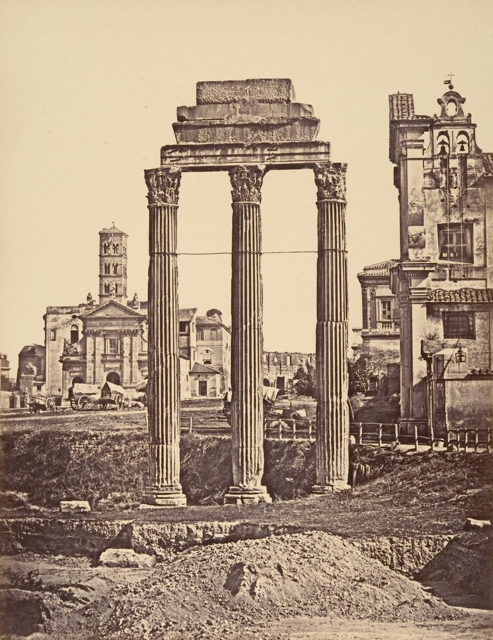 Rovine del Foro - Eugène Constant
