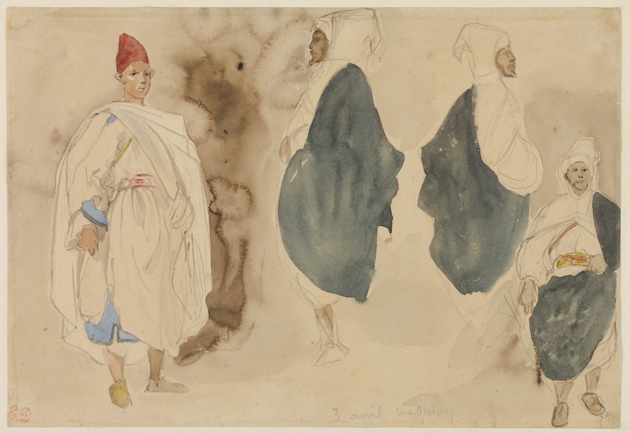 Quatre croquis d