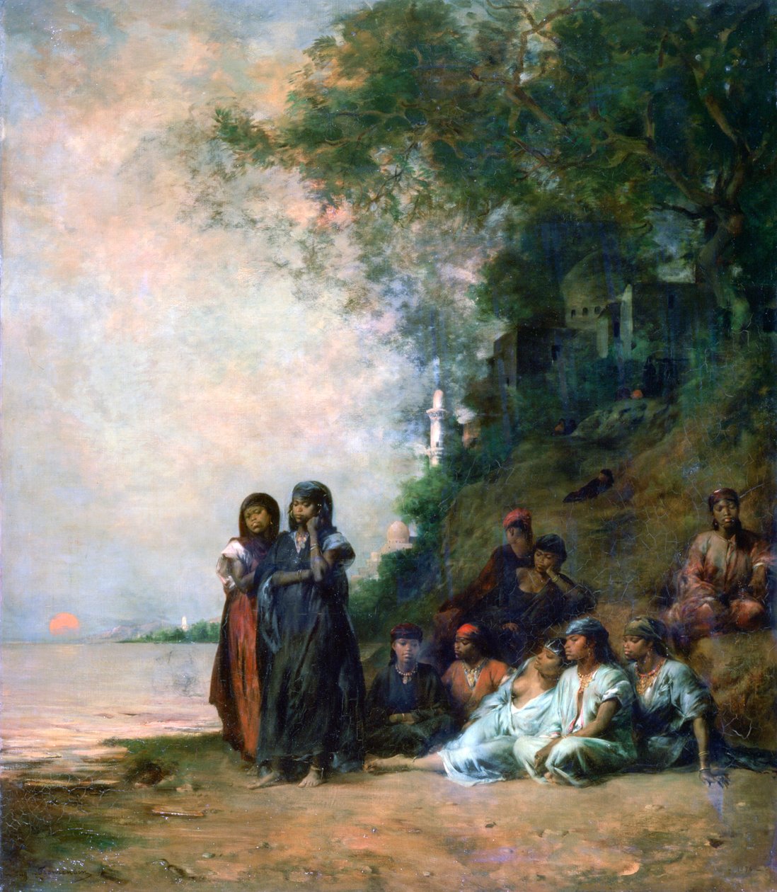 Femmes égyptiennes au bord de l