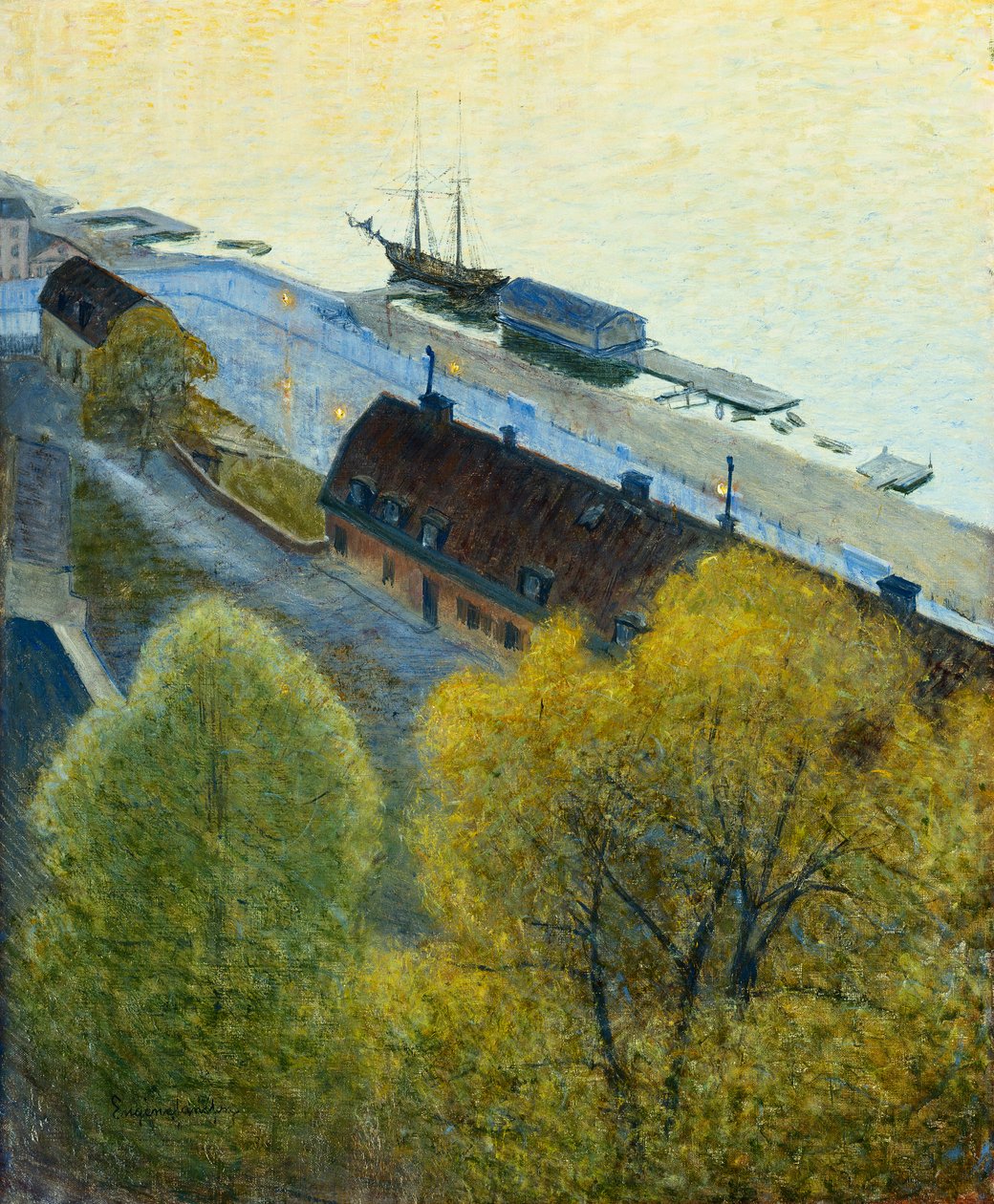 Soirée de printemps - Eugène Jansson