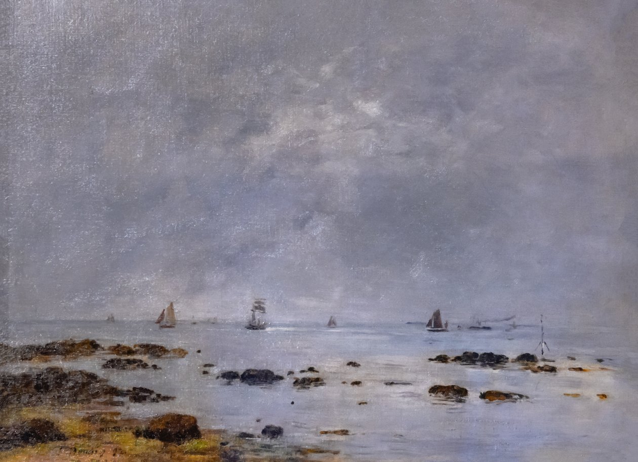 Marine - le calme - Eugene Louis Boudin