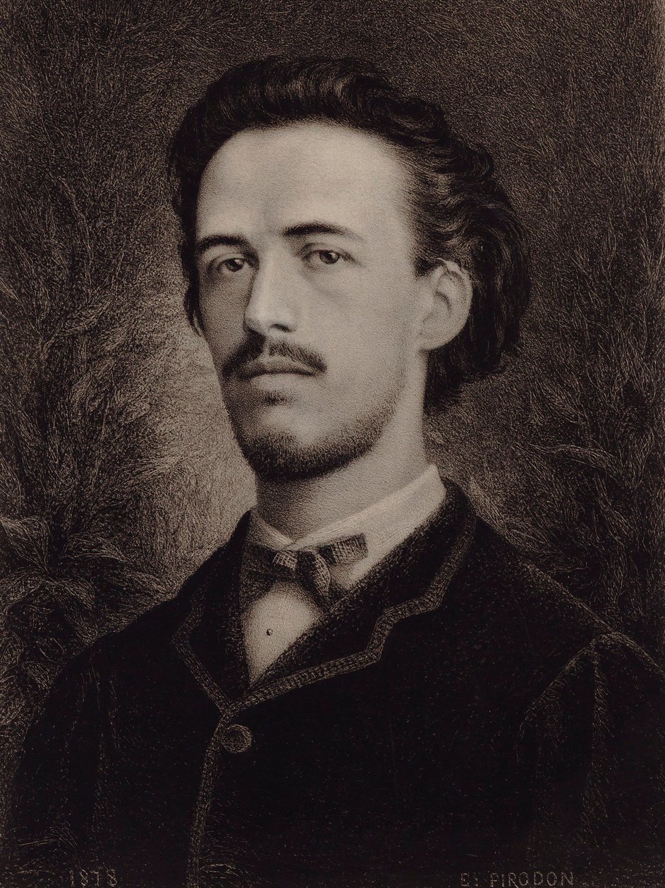 Portrait du compositeur Benjamin Godard 1849-1895, 1878 - Eugène Louis Pirodon