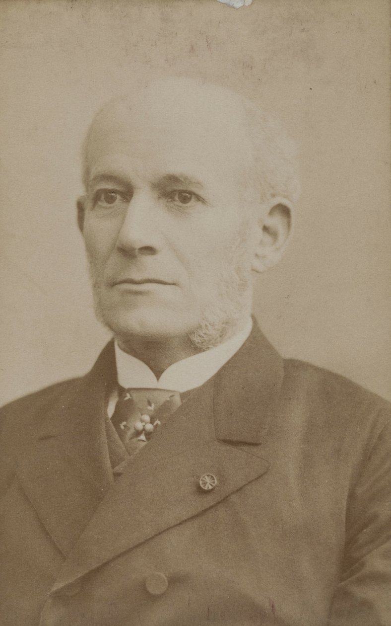 Portrait de Constant-Louis-Jean-Benjamin Jaurès (1823-1889), (amiral, diplomate, homme politique) - Eugene Pirou