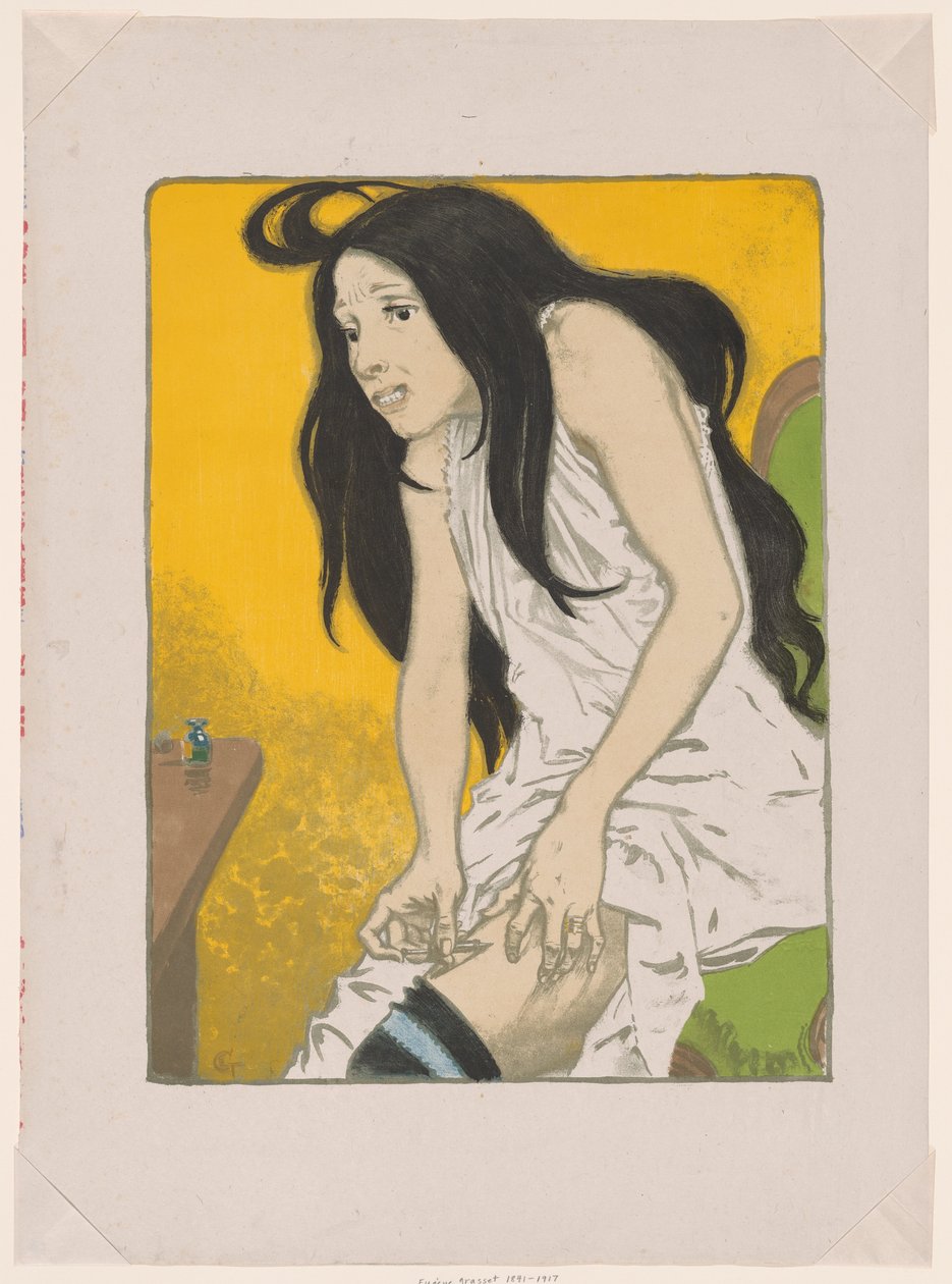 Morphine Addict, from The Album of Original Prints from Galerie Vollard (Morphinomaniac, from L