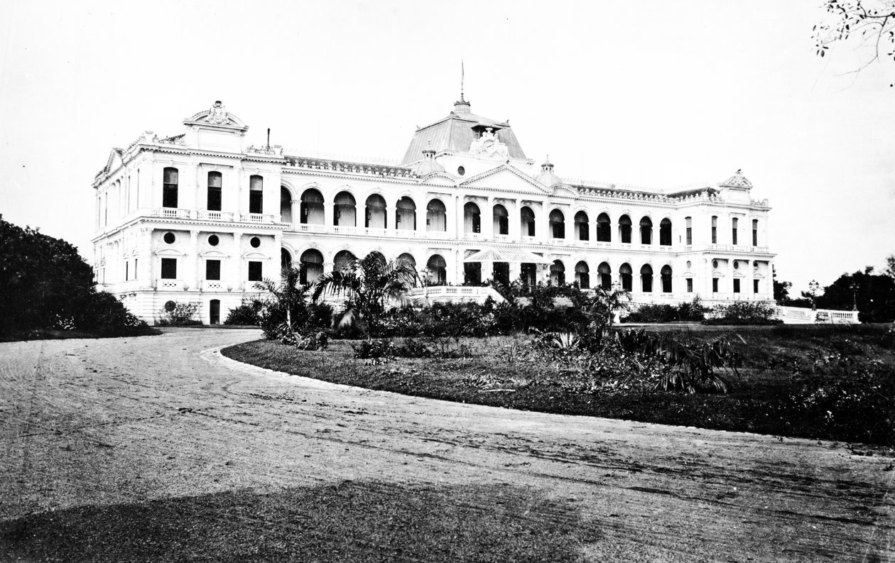 Maison du gouvernement, Saigon, vers 1870s - European Photographer