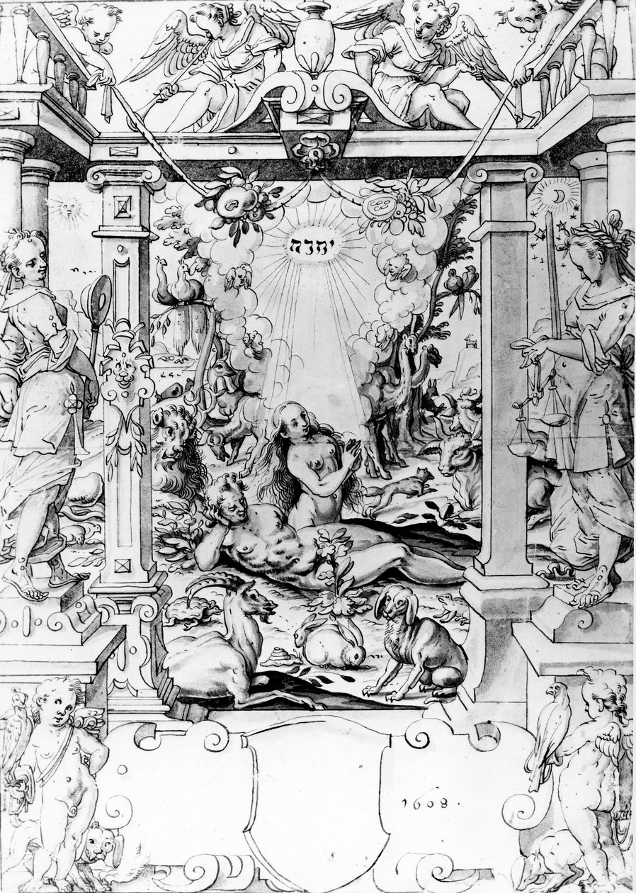 Adam et Ève, 1609 - European School