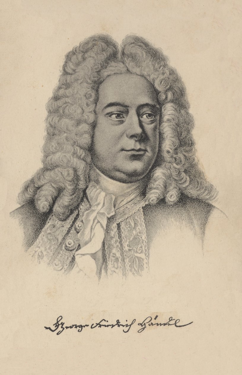 George Frideric Handel, compositeur baroque britannique d