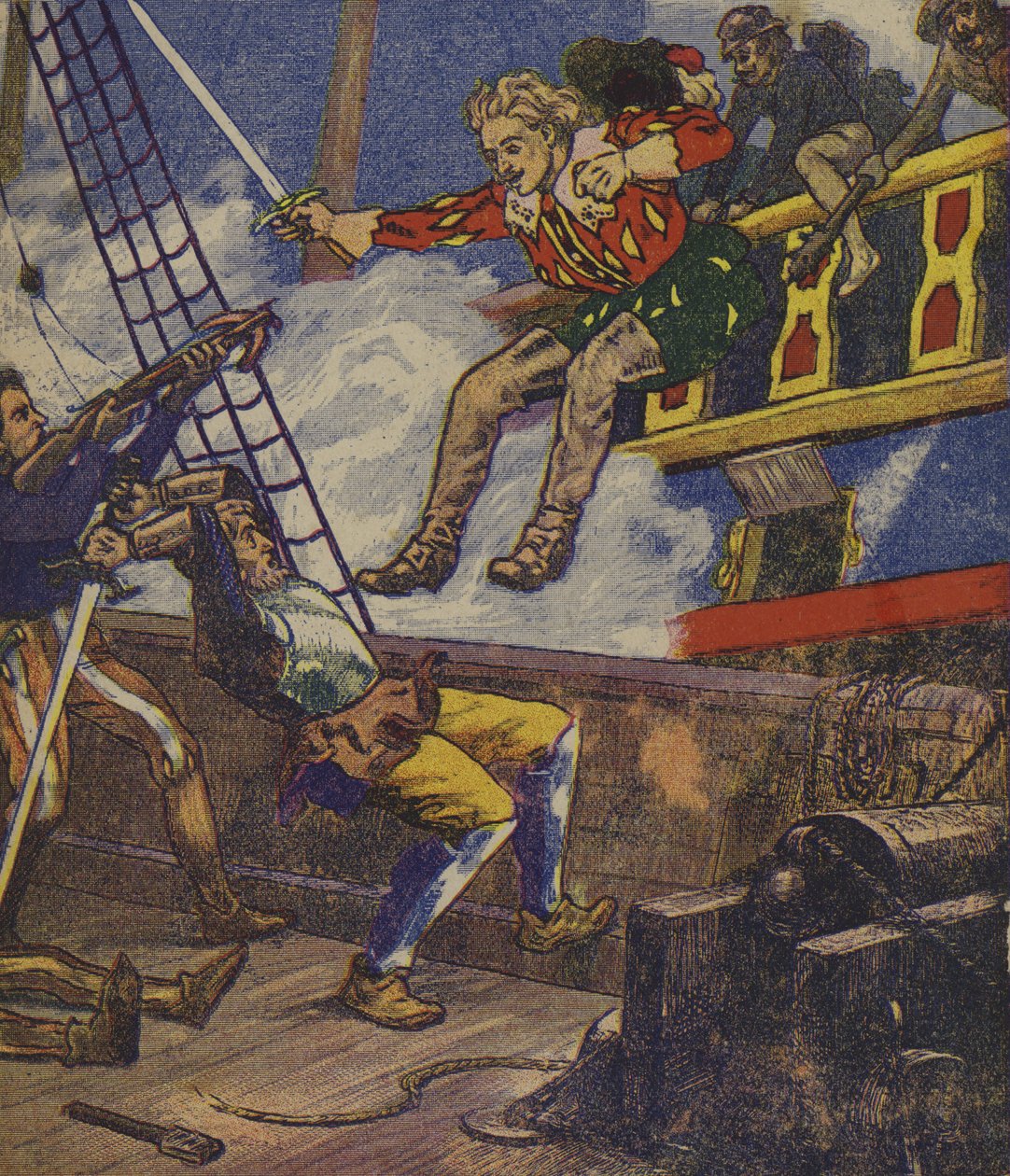 Klaus Störtebeker (litho couleur) - European School