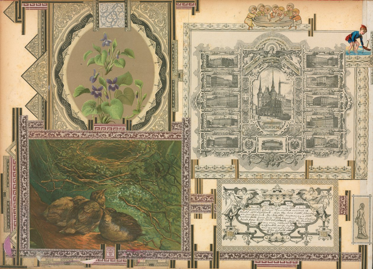 Page du volume III de Sammelsurium (matériel imprimé) - European School