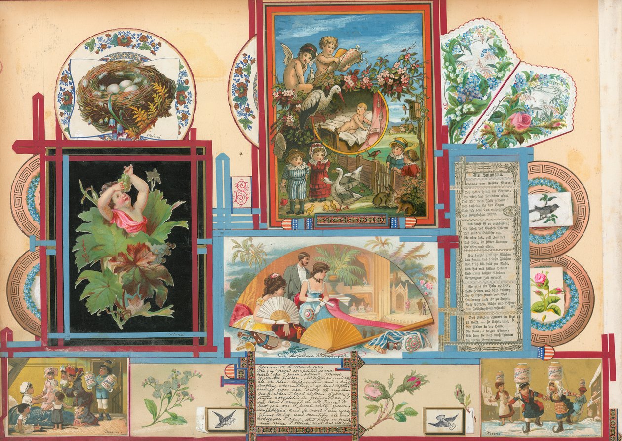 Page du volume III de Sammelsurium (matériel imprimé) - European School