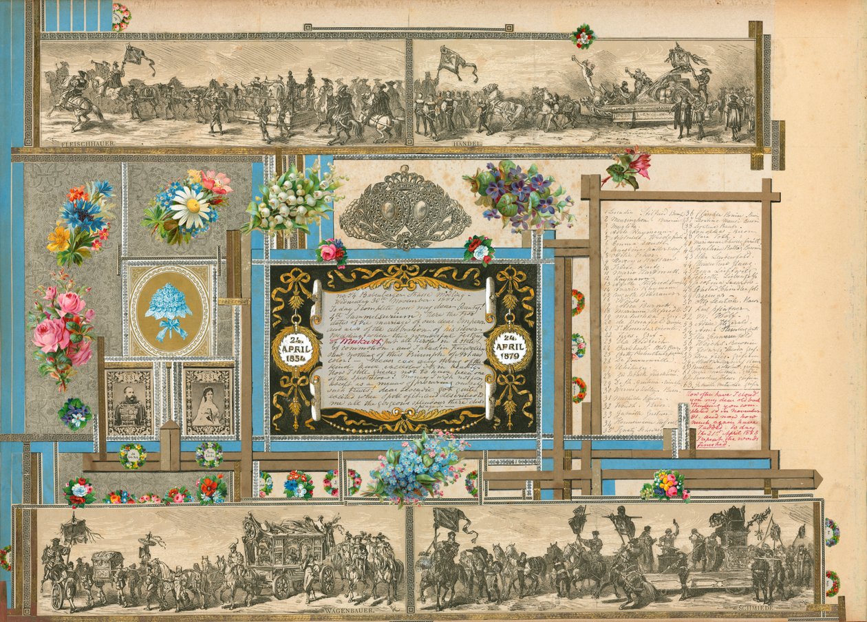 Page du volume IV de Sammelsurium (matériel imprimé) - European School
