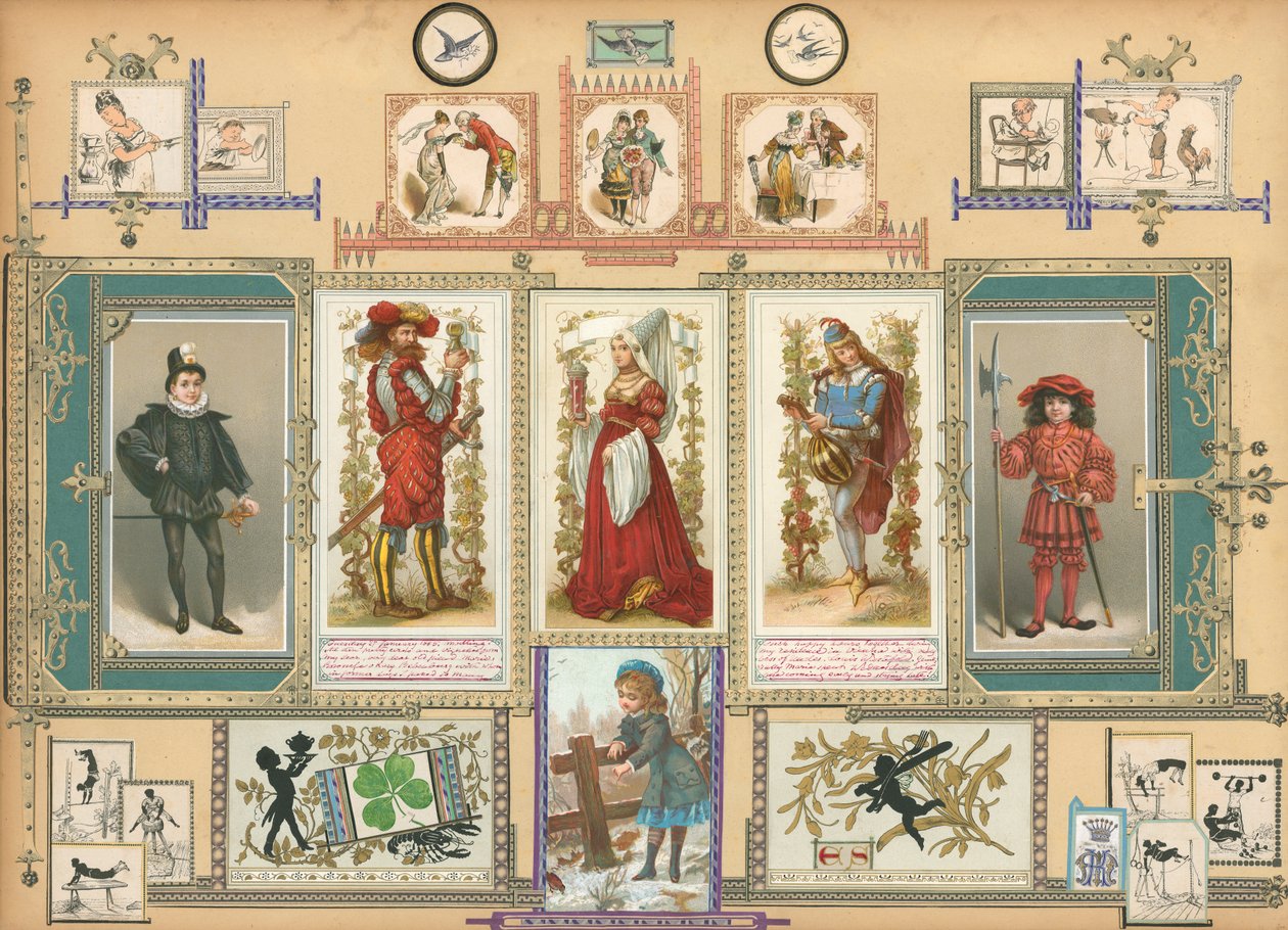 Page du volume IX de Sammelsurium (imprimé) - European School