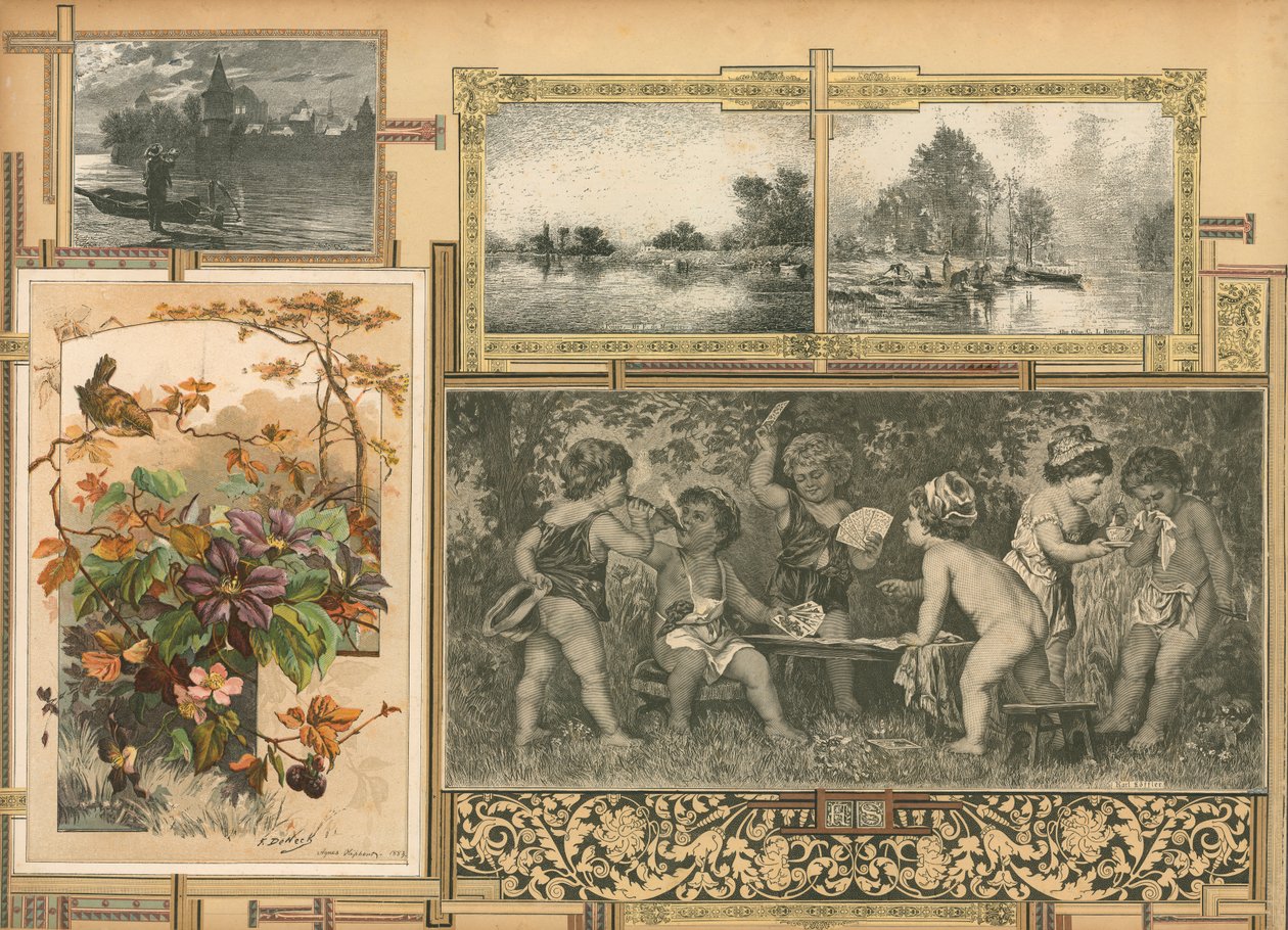 Page du volume IX de Sammelsurium (imprimé) - European School