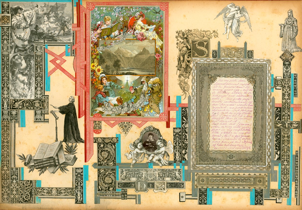 Page du volume I de Sammelsurium (matériel imprimé) - European School