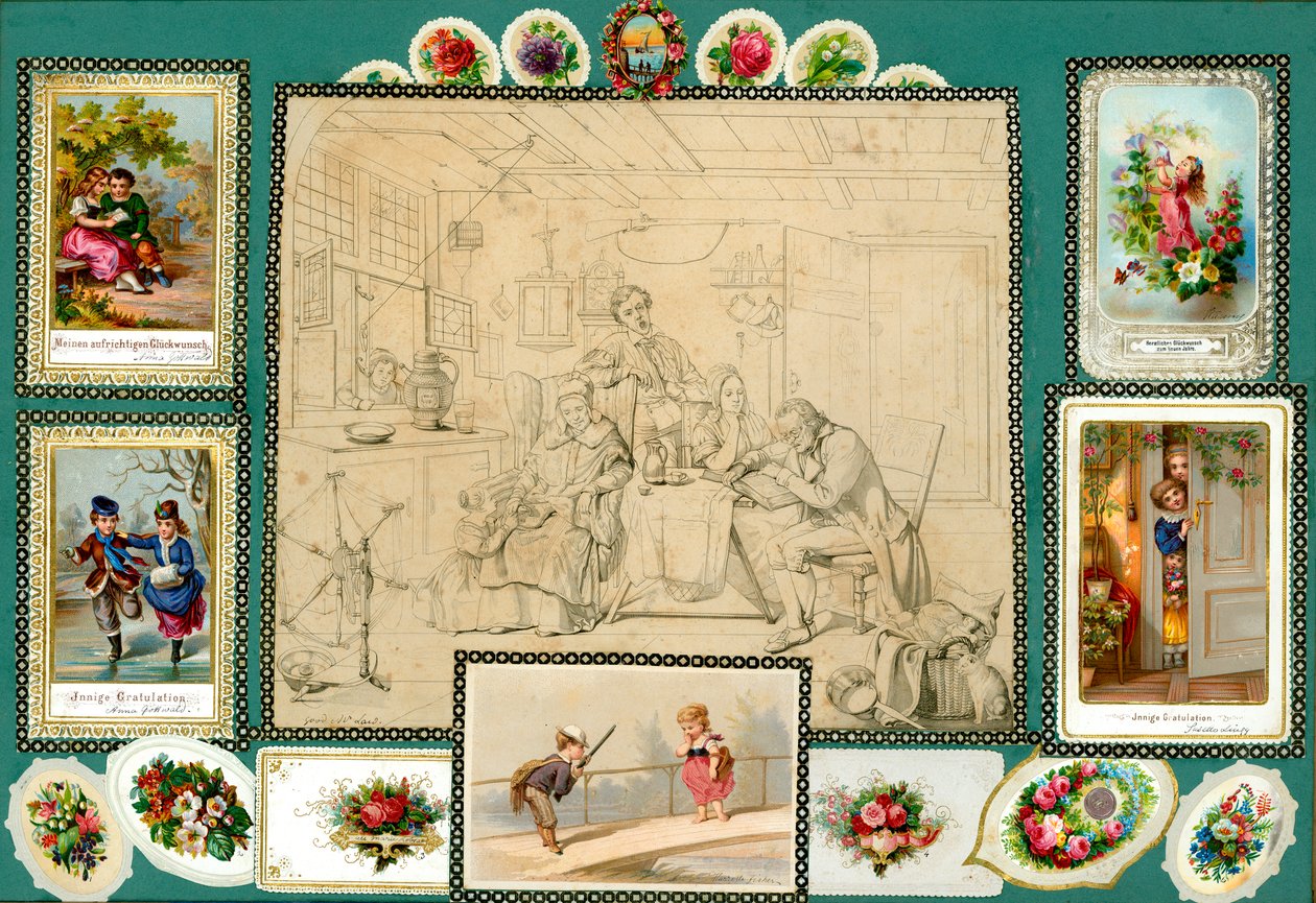 Page du volume I de Sammelsurium (matériel imprimé) - European School