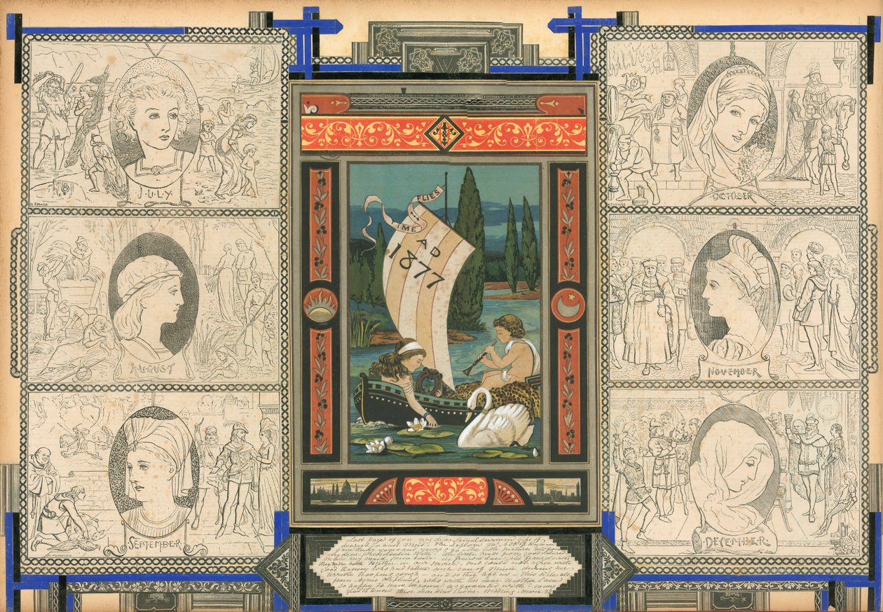 Page du volume V de Sammelsurium (matériel imprimé) - European School