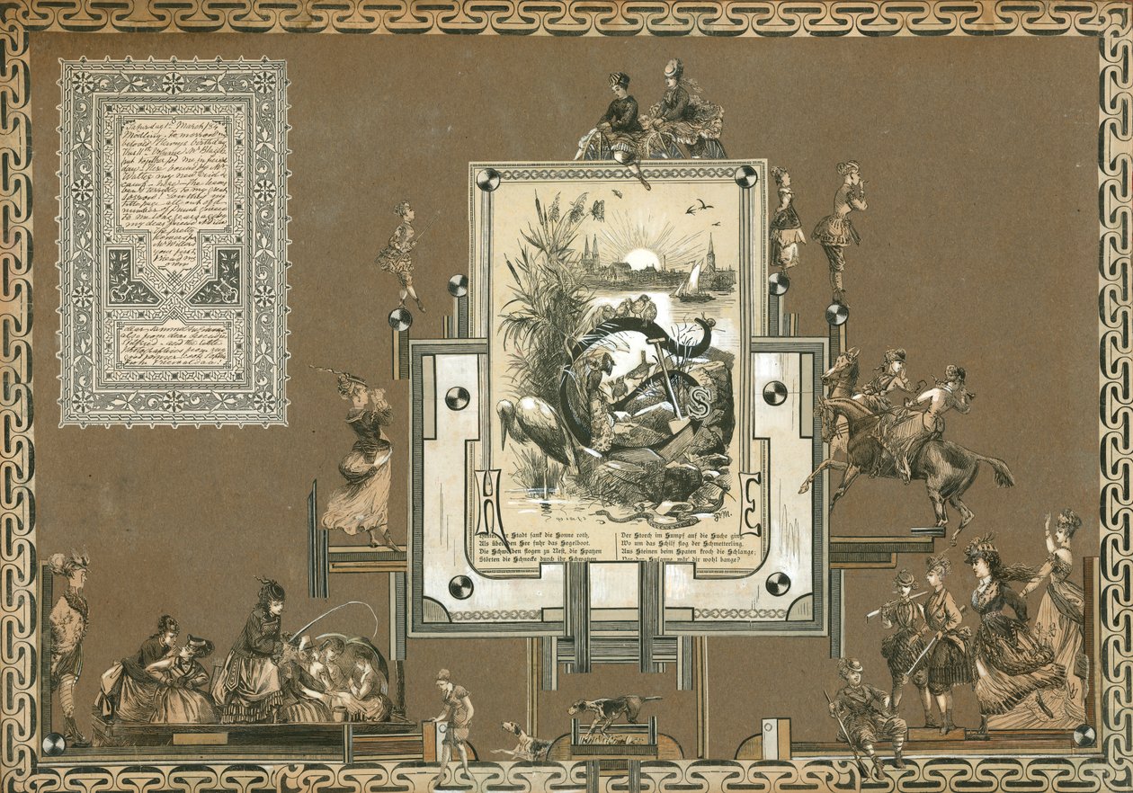 Page du volume XI de Sammelsurium (matériel imprimé) - European School