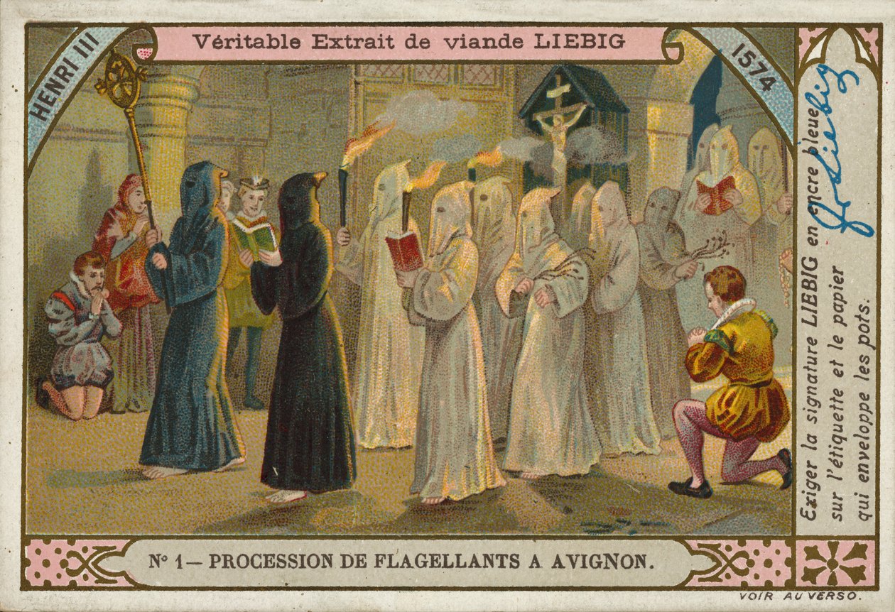 Procession des flagellants, Avignon - European School