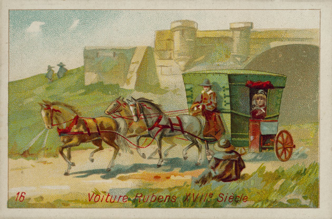 Chariot de Rubens - European School