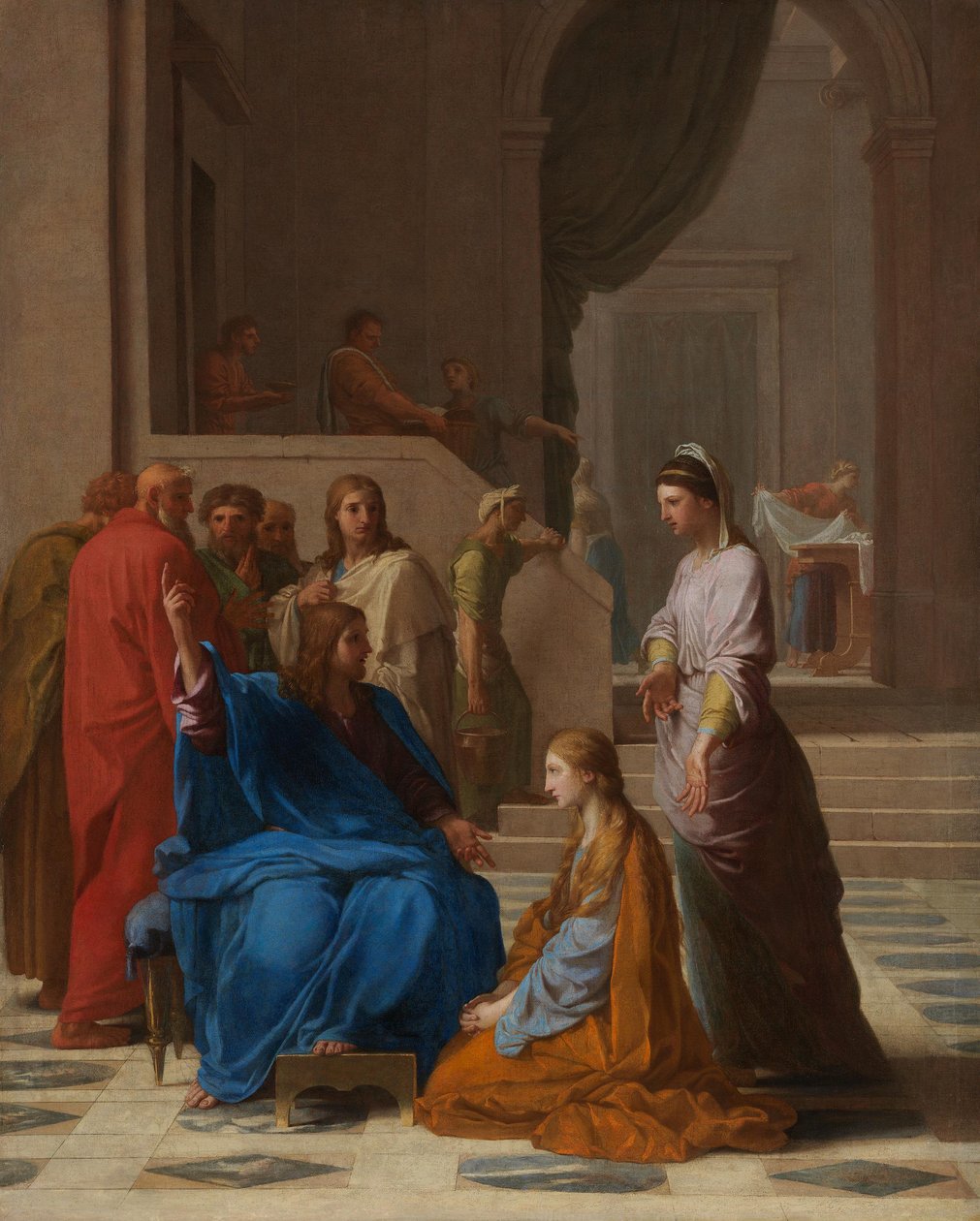 Le Christ dans la maison de Marthe - Eustache Le Sueur