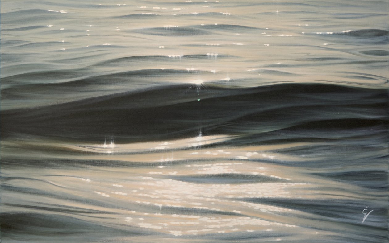 Into The Light, 2023 (huile sur toile) - Eva Volf