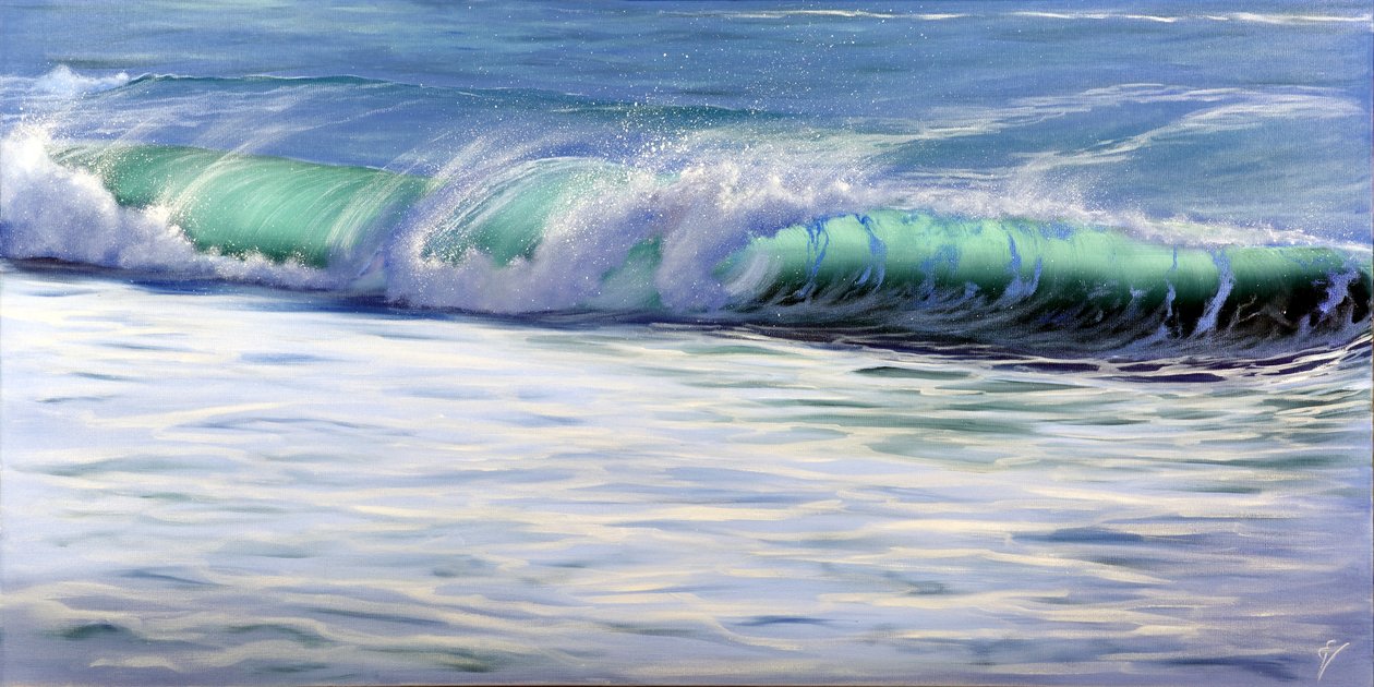 Voyage, 2020 (huile sur toile) - Eva Volf
