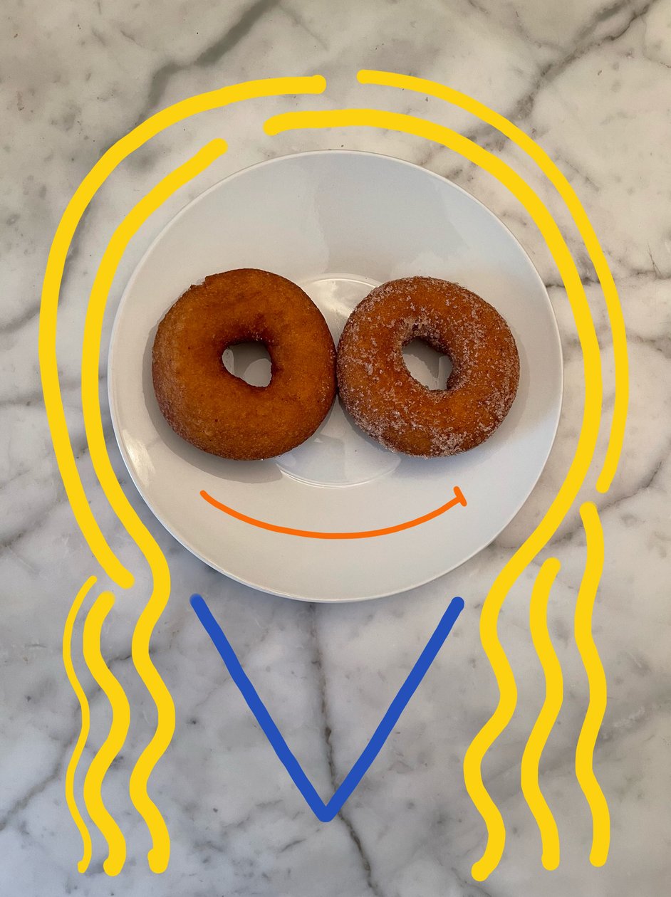 Donut Girl (dessin photo) - Evan Sklar