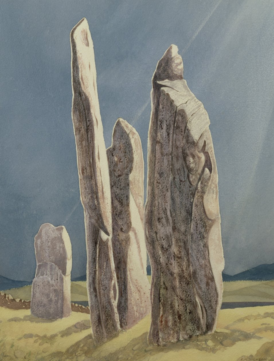 Pierres hautes de Callanish, île de Lewis - Evangeline Dickson