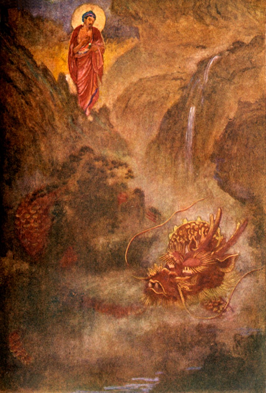 Bouddha et le Dragon, 1912 - Evelyn Paul