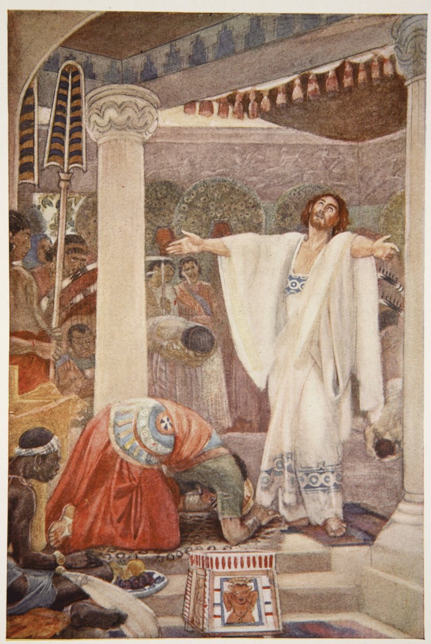 Daniel interprète le rêve de Nabuchodonosor, illustration de 