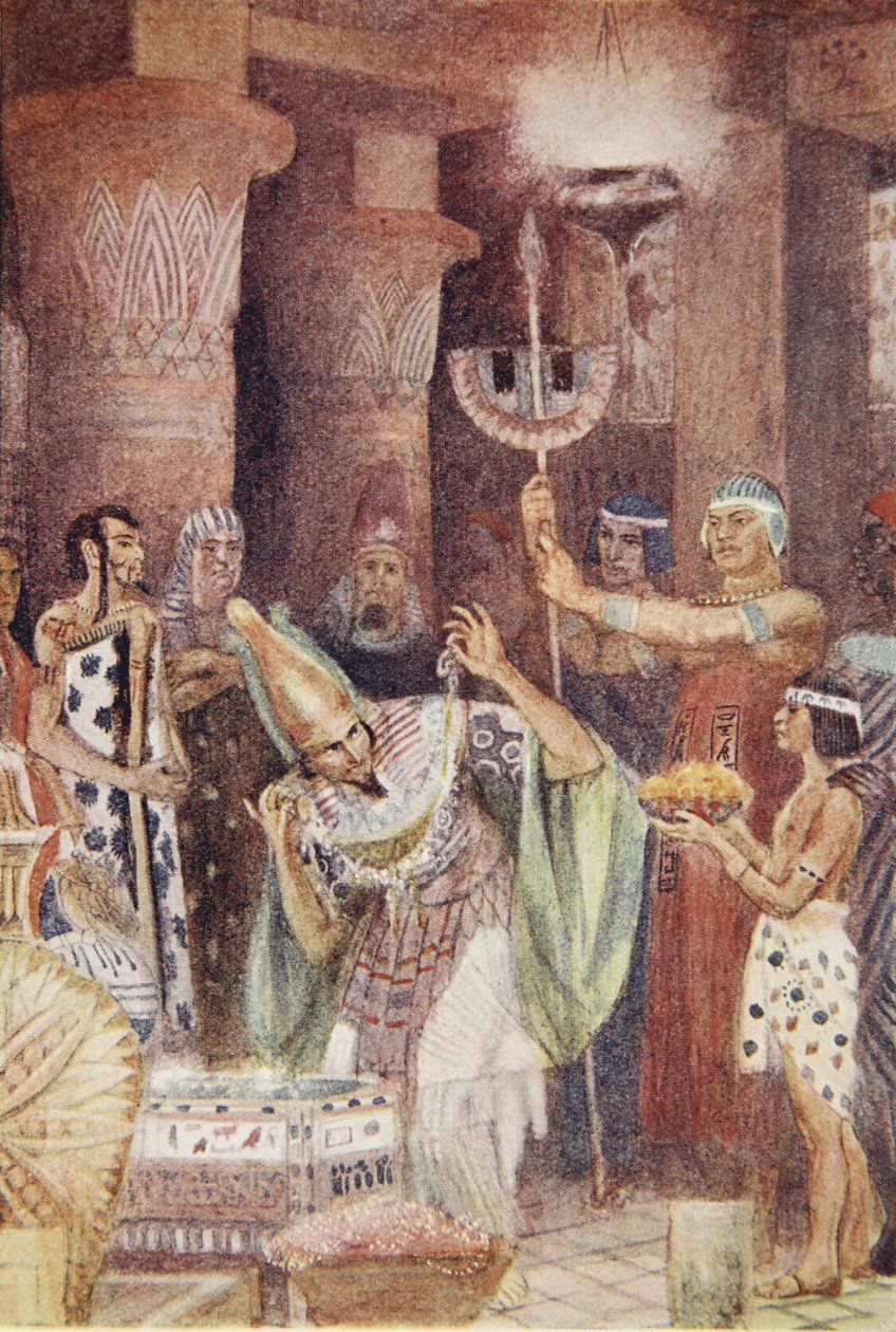 La chambre au trésor de Rhampsinites, illustration de 