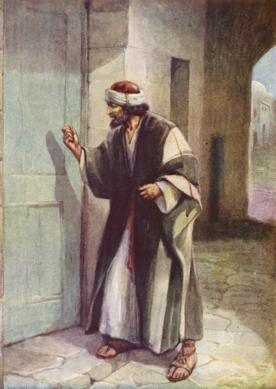 Un ami à minuit, Luc II : 5 (lithographie couleur) - Evelyn Stuart Hardy