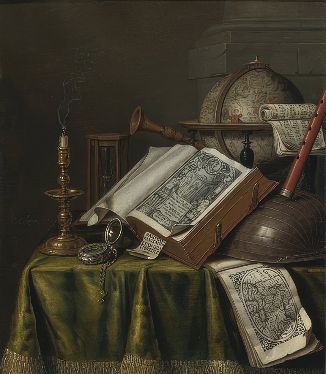 Nature morte de vanité - Evert Collier