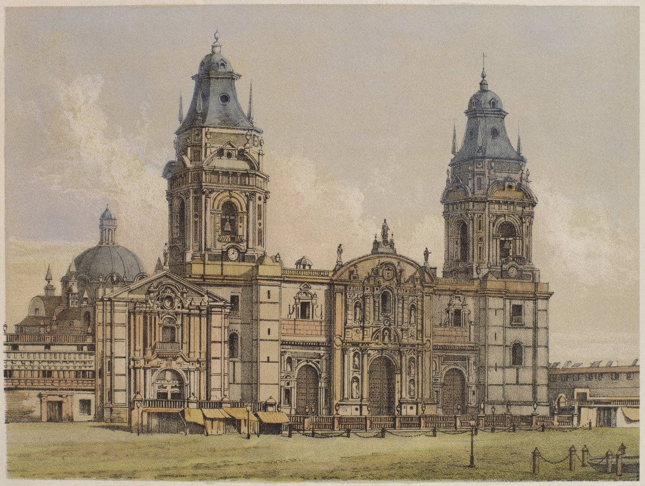 Cathédrale de Lima, illustration de 