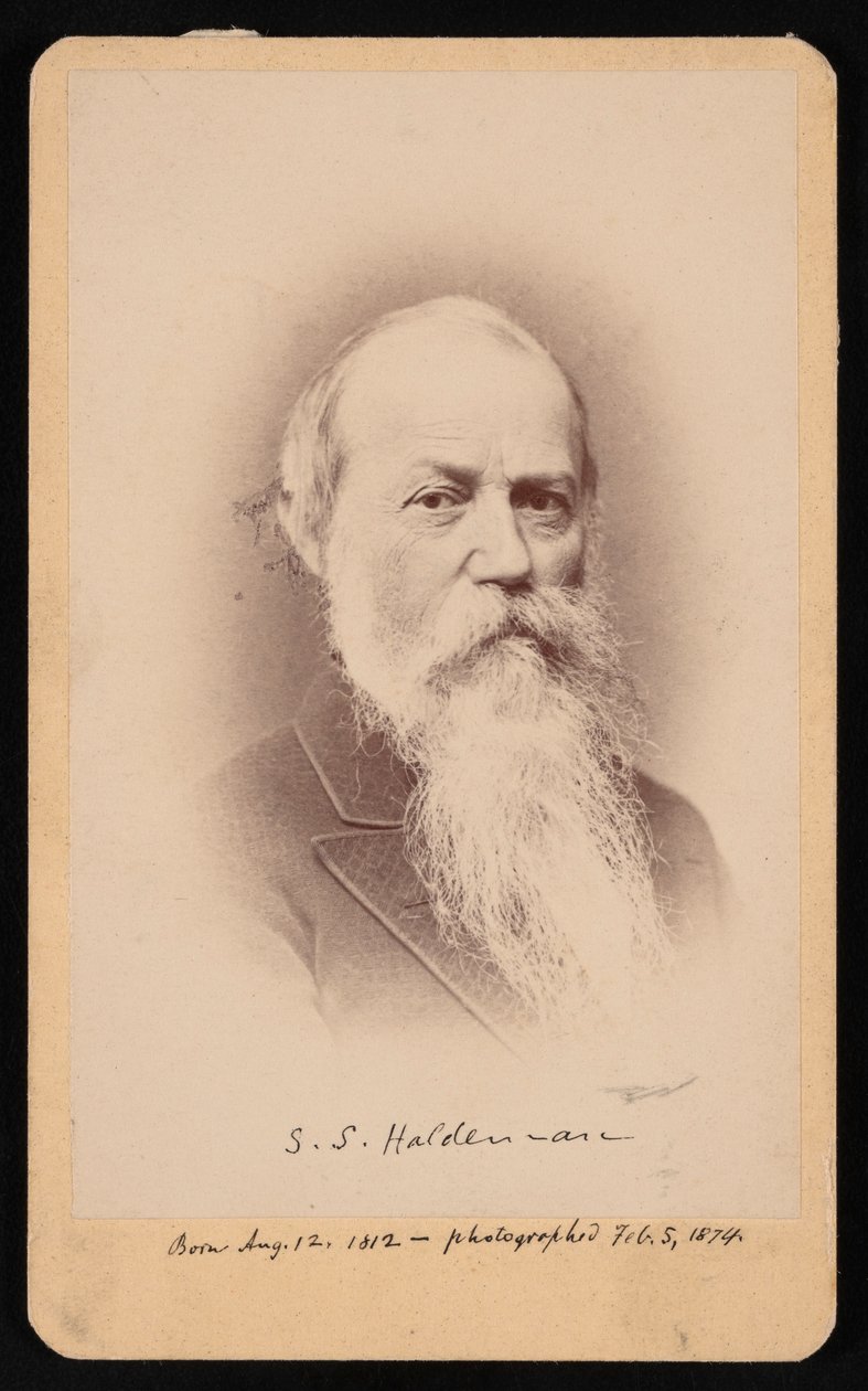 Portrait de Samuel Stehman Haldeman - FA Wenderoth and Co